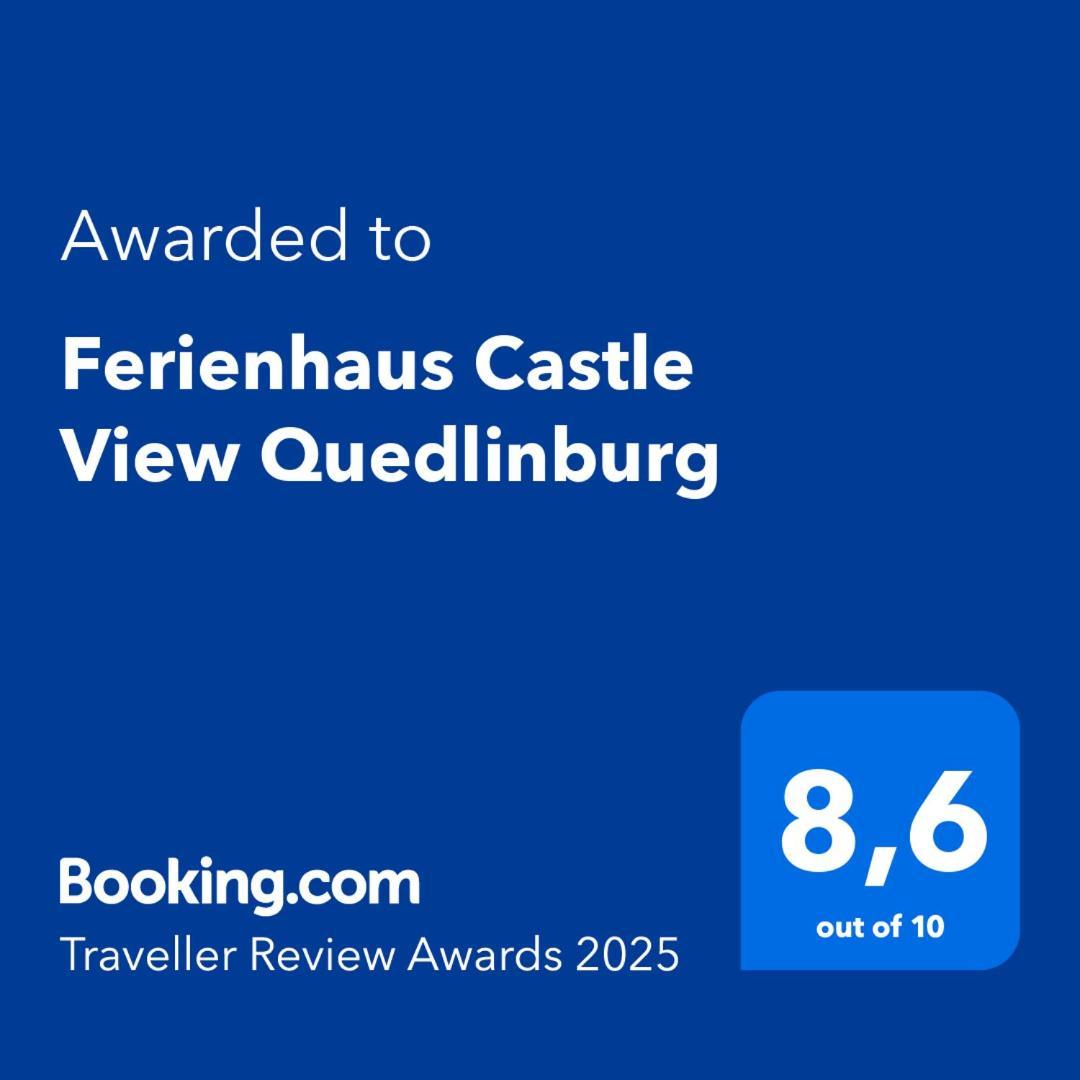 Ferienhaus Castle View Quedlinburg Exterior foto